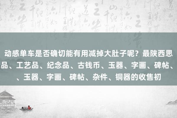 动感单车是否确切能有用减掉大肚子呢?最陕西思课钱币有限公司、礼品、工艺品、纪念品、古钱币、玉器、字画、碑帖、杂件、铜器的收售初